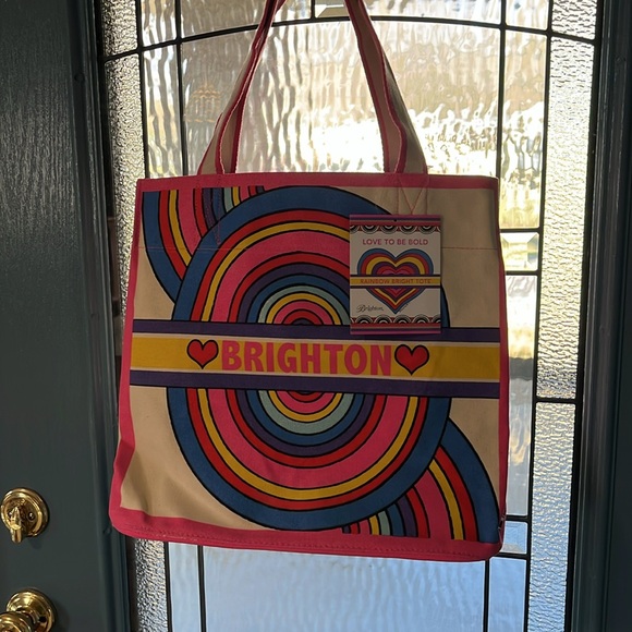Rainbow Bright Tote- Brighton - Picture 1 of 8